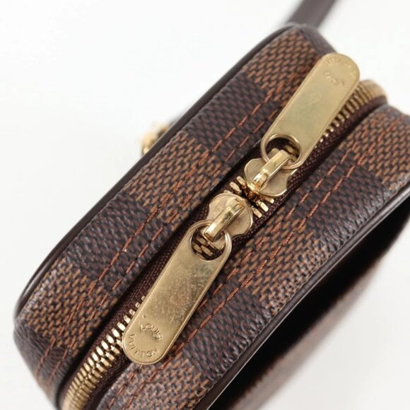 LOUIS VUITTON Damier Ebene Etui Okapi GM Pouch N61737 LV Auth 129998V - Picture 9 of 16